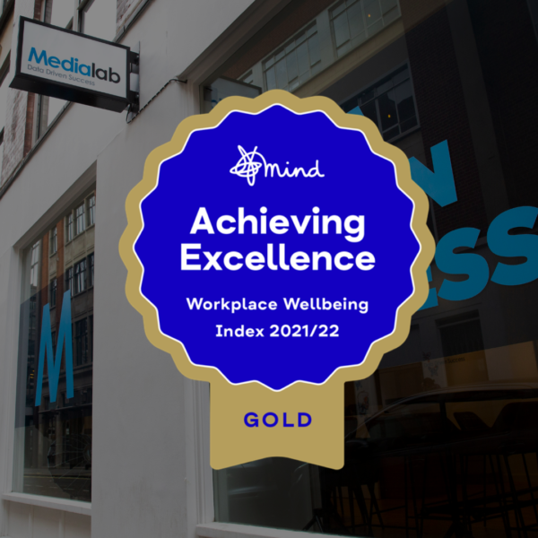 Medialab achieve Gold Award in Mind’s Workplace Wellbeing Index